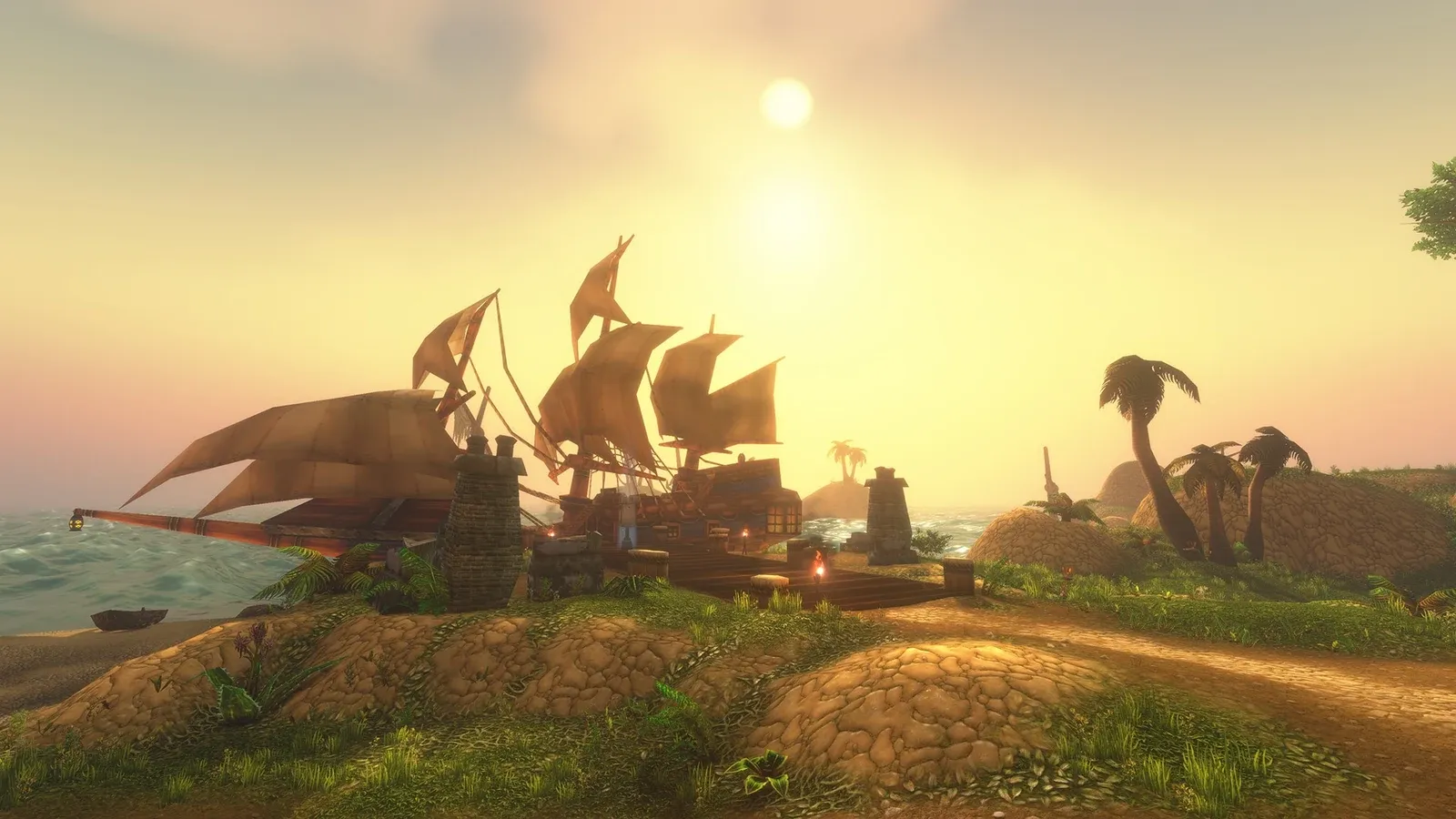 Costa de las Islas Lanza Negra en WoW Forever