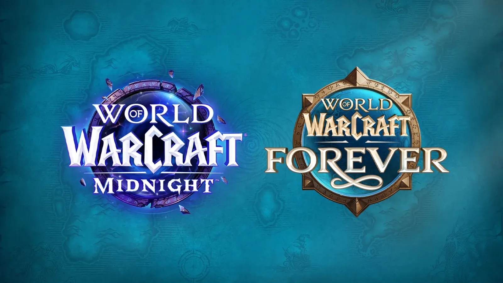 Cartel oficial del directo de preguntas de World of Warcraft y Forever.