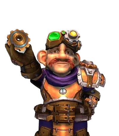 Modelo de gnomo de World of Warcraft