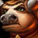 Icono de Máscara de tauren hembra endeble