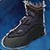 Icono de Zapatos de gamuza azul