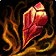 Icono de Piedra angular ardiente