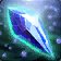 Icono de Cristal resplandeciente