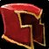 Icono de Casco de cuero liso