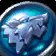 Icono de Insignia Lobo Gélido Rango 1