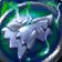 Icono de Insignia Lobo Gélido Rango 3