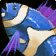 Icono de Corredor a rayas azules de Brownell