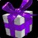 Icono de Regalo cerrado