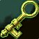 Icono de Llave de jaula oxidada