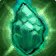 Icono de Cristal resonador Qiraji verde