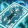 Icono de Carta de la Luna Negra: Dragón azul