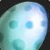 Icono de Huevo de dragón de resplandor lunar