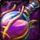 Icono de Partículas violeta
