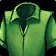 Icono de Camisa de lino verde