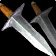 Icono de Cuchillo arrojadizo pequeño