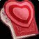 Icono de Papel y sobres para cartas de San Valentín