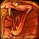Icono de Serpiente reina negra