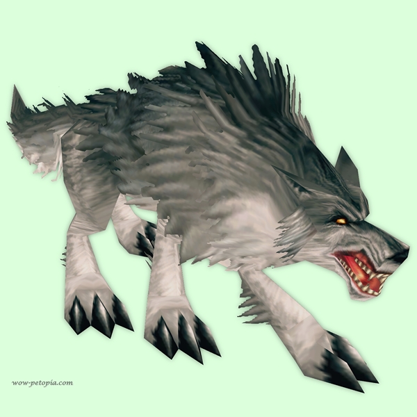 Modelo de lobo de World of Warcraft